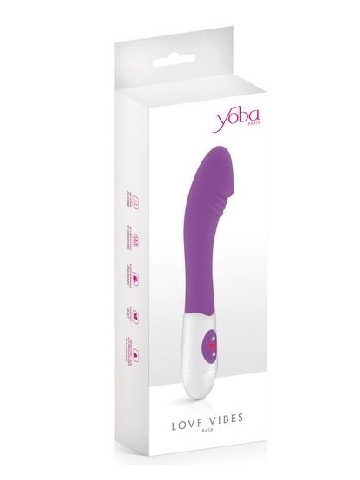 Silikonski vibrator | Aela Violet - Img 1