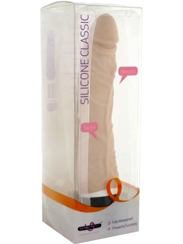 Silikonski vibrator | Classic Flesh