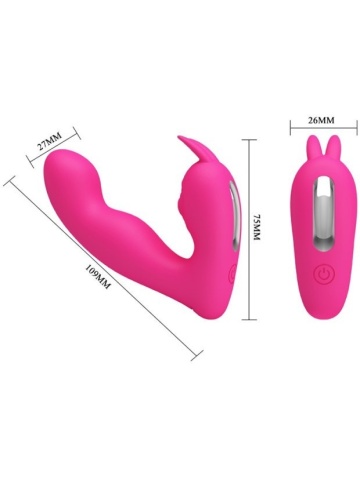 Vaginalno-klitoralni vibrator | Josephine Pink - Img 5