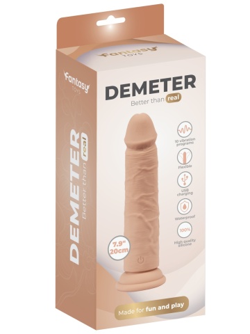 Vibro Dildo | Demeter 20 cm - Img 1