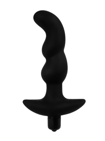 Zakrivljeni Analni Vibrator | Butt Plug Reljefni - Img 3