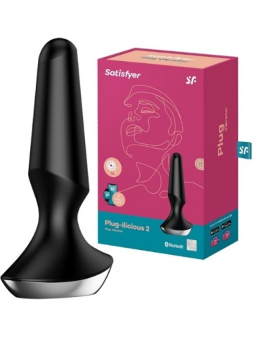 Analni silikonski vibro plug | SATISFYER Plug Ilicious