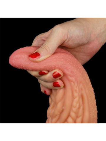 Animal Style Silikonski Dildo | Tongue Silicon Dildo 25 cm - Img 6