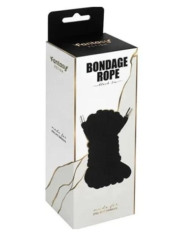 Crni kanap | Bondage Rope Black 5 m