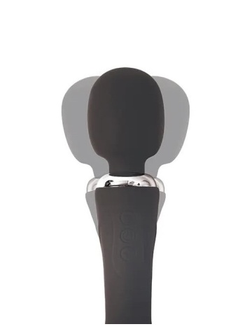 Dupli Wand vibrator | Pontus Dual Black - Img 5