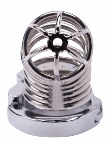 Kavez za penis | Stainless steel cock cage Locking Mechanism - Img 6