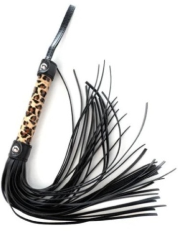 Leopard bič | Leopard Flogger 45 cm - Img 2