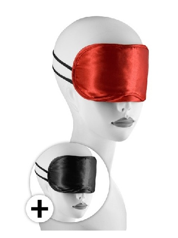 Ljubavne maske | Love Masks Red&Black - Img 1
