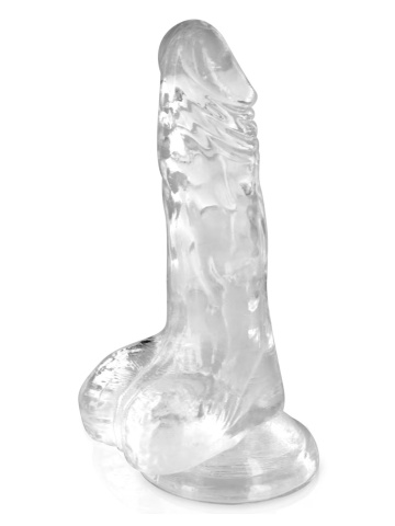 Mini prozirni dildo | Pure Jelly Clear 13 cm - Img 2