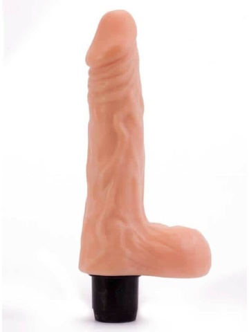 Realistični vibrator sa testisima | Real Feel 20 cm - Img 4