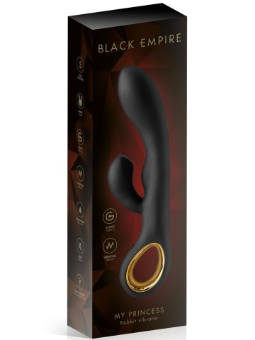 Silikonski punjiv vibrator| Black Empire Princess