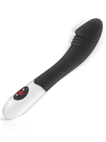 Silikonski vibrator | Aela Black - Img 2