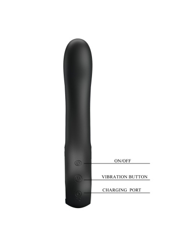 Silikonski vibrator | Alston Black - Img 5