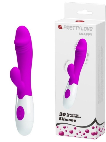 Silikonski vibrator | Snappy Pink