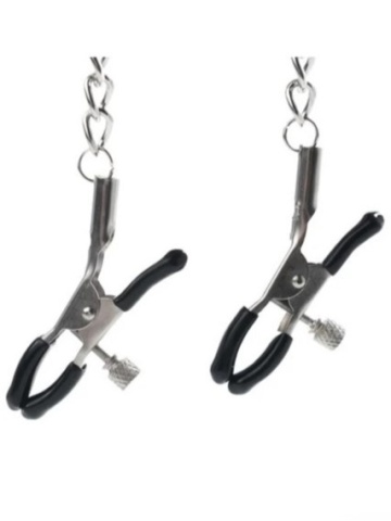 Štipaljke za bradavice sa lančićem | Nipple Clamps - Img 2