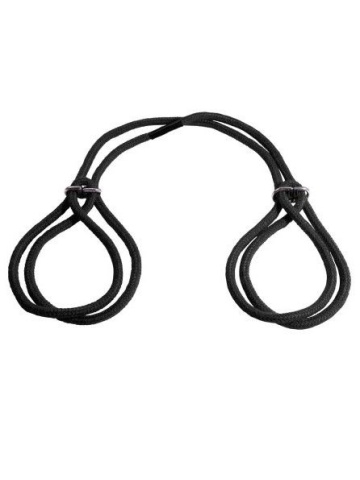 Veze za ruke od kanapa crne | Cotton Cuffs - Img 2