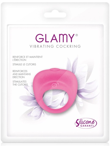 Vibro prsten | Glamy Cockring Pink