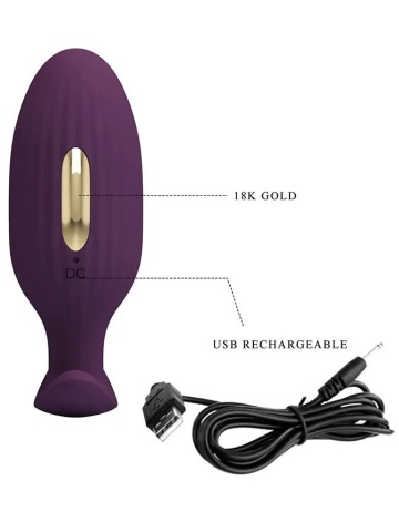 Analni vibro plug sa aplikacijom | Jefferson - Img 8