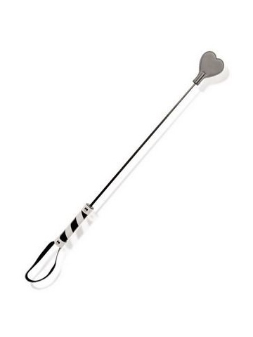 Bič Srce crno-beli | Heart Whip 65 cm