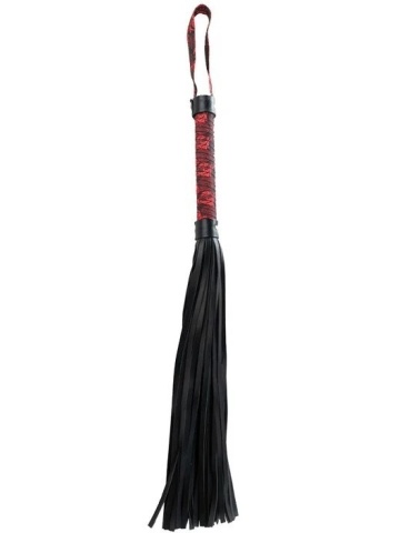 Crveno-crni bič | Red & Black Flogger 44 cm - Img 3