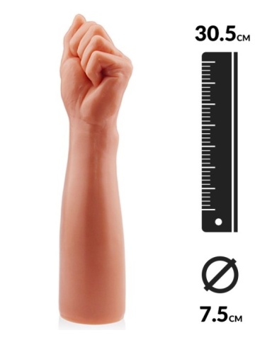 Fisting dildo realistična šaka | Realistic Bitch Fist 30,5 cm - Img 6