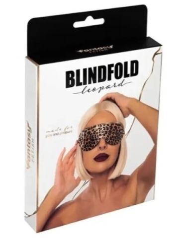 Leopard maska za oči | Leopard Blindfold - Img 3