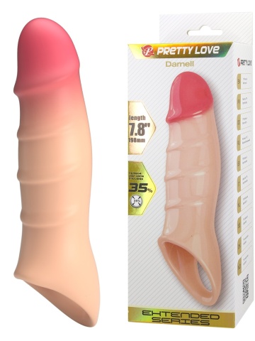 Mekana realistična navlaka za penis | Damell