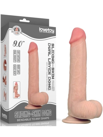 Realistični dildo | Sliding Skin 22 cm - Img 1