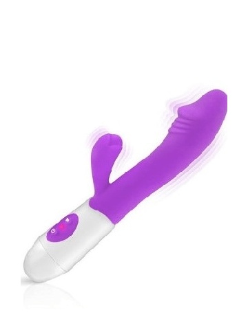 Silikonski multifunkcijski vibrator | Elya Violet - Img 2