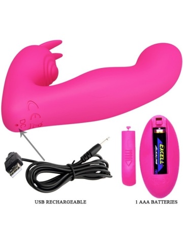Vaginalno-klitoralni vibrator | Josephine Pink - Img 6