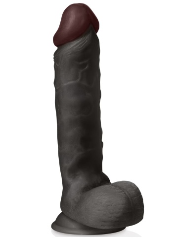 Veliki crni dildo | Captain Red Black Edition 24 cm - Img 5
