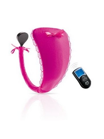 Vibro Gaćice na daljinski | Vibrastring Pink - Img 2