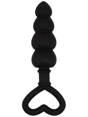 Analni dildo srce | Black Mont Heart - Img 4