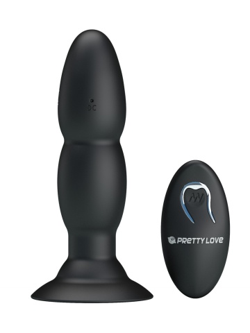 Analni vibrator od silikona na daljinski | Beaded Pleasure - Img 2