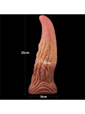 Animal Style Silikonski Dildo | Tongue Silicon Dildo 25 cm - Img 10