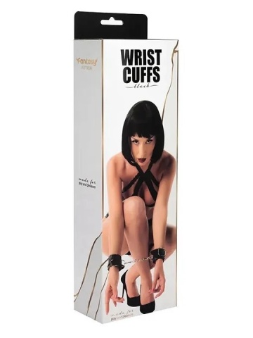 Crne veze za ruke | Black Wrist Cuffs - Img 4
