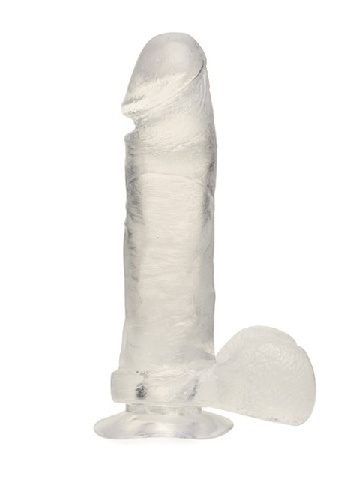 Dildo | Real Size Jelly White 21 cm - Img 2