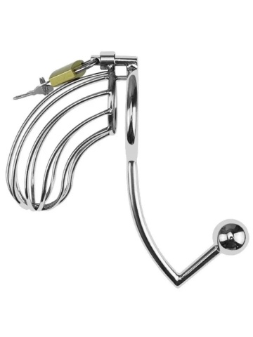 Kavez za penis/masažer prostate | 2u1 BDSM komplet