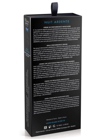 Krema za jaču erekciju sa grejućim efektom | Nuit Ardente - Img 4