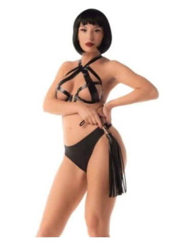 Leopard bič | Leopard Flogger 45 cm