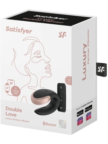 Luksuzni Vibrator za Parove sa Daljinskim i App | SATISFYER Double Love - Img 9