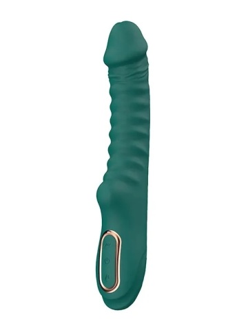 Rebrasti silikonski vibrator | Enyalius Green - Img 6