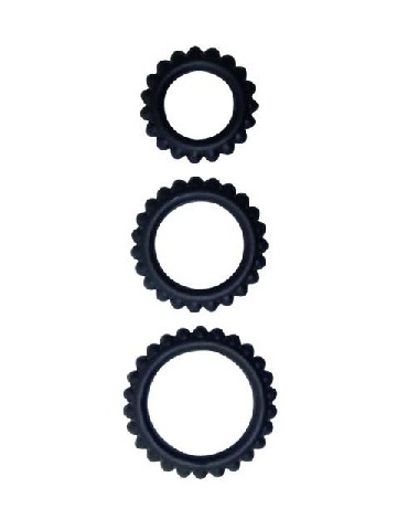 Set prstenova za penis i testise | Titan X3 Pink - Img 2