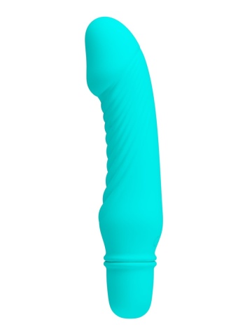 Silikonski plavi mini vibrator | Stev - Img 3