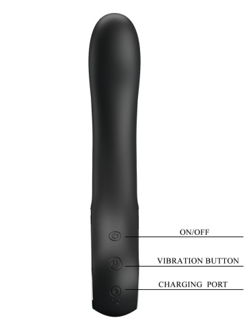 Silikonski vibrator | Alston Black - Img 6