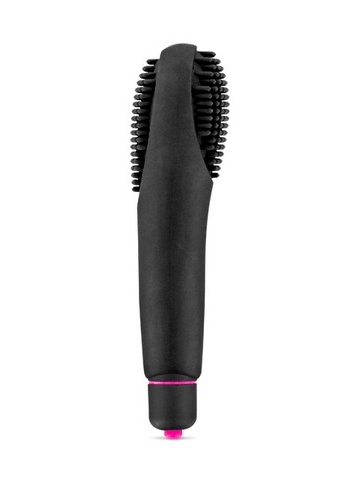 Silikonski vibrator Četkica | My First Pickle Black - Img 2