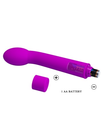 Silikonski vibrator | Logan Violet - Img 8
