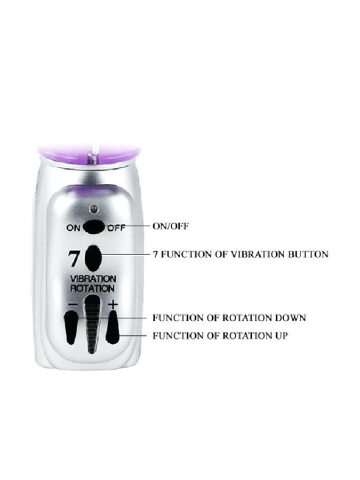 Vibrator sa rotirajućim kuglicama i leptirom | Alice Buttrefly - Img 5