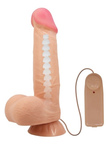 Vibro dildo sa kožicom | Sliding Skin 21,8 cm - Img 2
