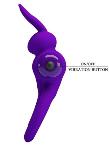 Vibro prsten za penis i testise | Zeka Lila - Img 4